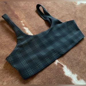 Alo Yoga Plaid Bra